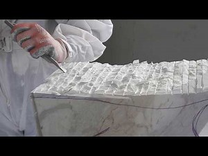My FIRST TIME Carving Marble