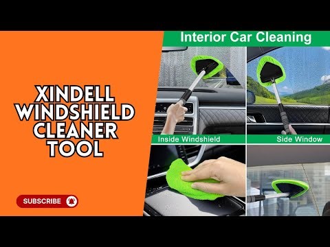 XINDELL Windshield Cleaner Tool Review | Extendable 19in Kit