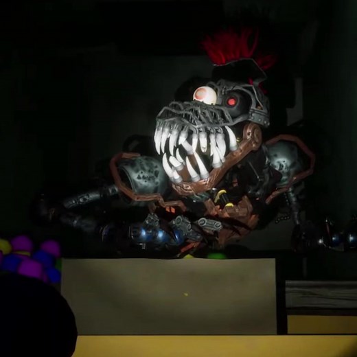 saw this scene and immediately went to make this #fnaf #securitybreach #monty #splatoon