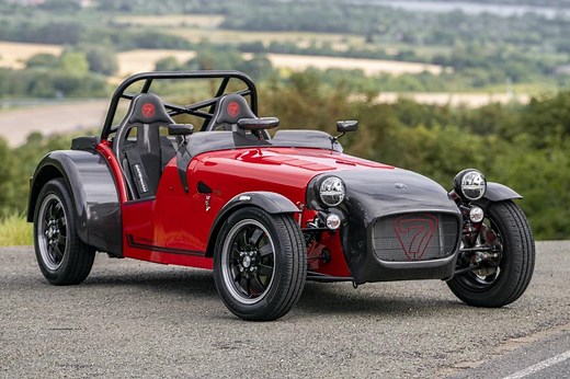 Caterham Seven 170 (2021). La sportive de 440 kg disponible en France