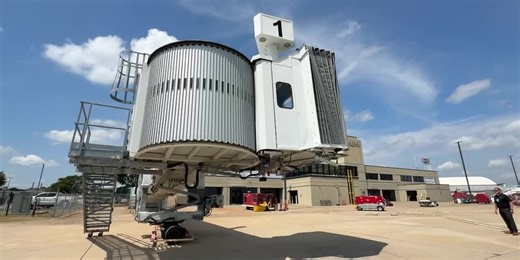 Slow, steady gets it done for Longview airport jet bridge operator