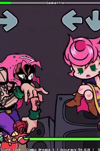 FNF vs JoJo Bizarre Adventure (JJBA) #shorts #FridayNightFunkin #FNF