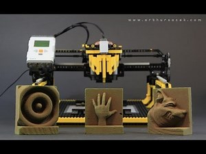 LEGO 3D Milling Machine – “3D Printer”