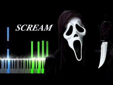Scream Main Theme Piano Tutorial