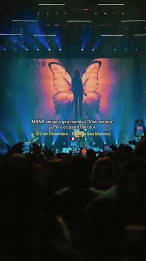 Maná en Lima 2026: gira mundial 'Vivir sin aire' – 2 Dic, Estadio San Marcos