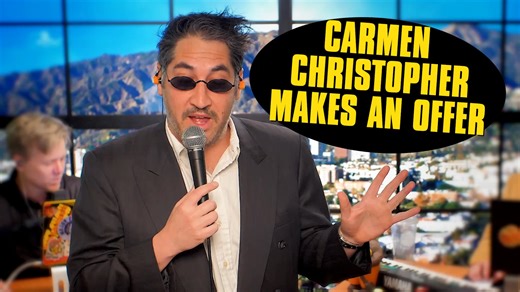 Actor/comedian/manager Carmen Christopher stopped by Office Hours this week to give Tim the gift that keeps on giving 🤧❄️ Watch more with Carmen at youtube.com/live/fpZsKcPZYBs OR check out his stand up special "Carmen Christopher: Live From The Windy City" at youtube.com/watch?v=MoHTvTrfB2g Edit by Chris Robison | Tim Heidecker