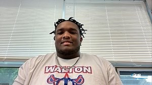 1.9K views · 28 reactions | Georgia Football has landed another force in Walton Raiders Football offensive tackle Daniel Calhoun. Even though his dad played for Alabama, the Dawgs have been after Calhoun since he was in 8th grade, and were the first to give him an offer. Hannah Goodin talks with the 6.5’’ 365-pound senior, who is the No. 6 offensive tackle in the nation, according to 247Sports, in her exclusive interview ⤵️ Read more : https://bit.ly/46gaCRs | GPB Sports | Facebook