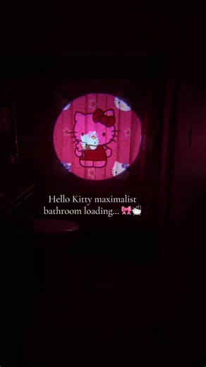 Hello Kitty Maximalist Bathroom Update