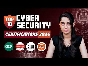 Top 10 Cyber Security Certifications in 2026 to get you HIRED!(Beginner to Advanced) | Intellipaat