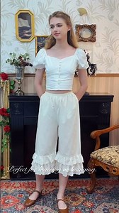 Meet your new wardrobe obsession: the Cotton Bloomers. #sueasyretro #bloomers