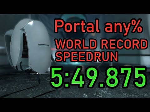 Portal any% Speedrun in 5:49
