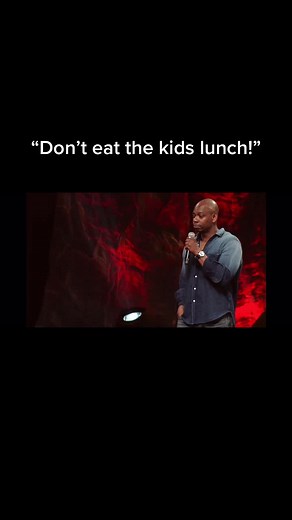 Dave Chappelle Comedy Skit: Kids Lunch Parenting