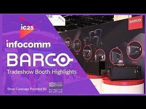 Barco highlights their new 41,000 lumen QDX 3-Chip projector equipped with native 4K DLP DMDs