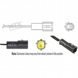 NTK Oxygen Sensor 1 Wire 430mm Cable - OZA25-F6