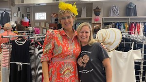Consignment shoppers save big Derby outfits