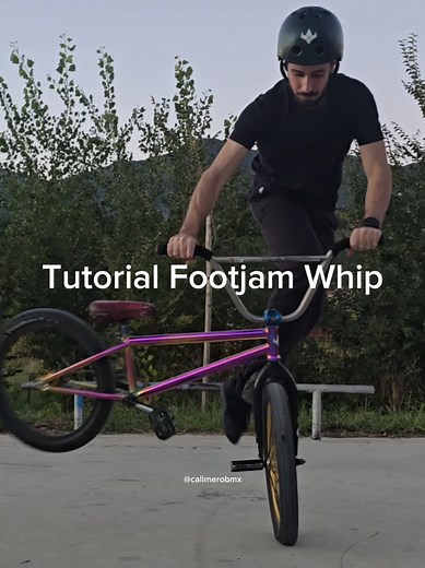 Footjam Whip Tutorial for BMX Riders