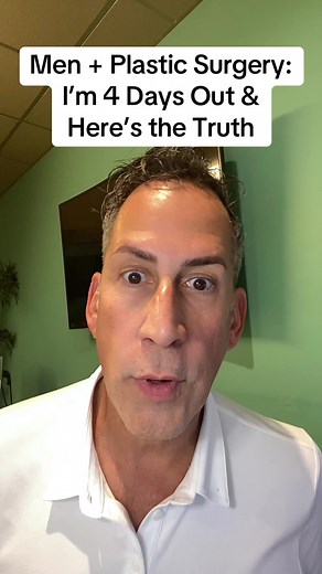 Men get plastic surgery too, and it’s time we talk about it. I’m 4 days out, and here’s why doing your research (and asking the right questions) makes all the difference.” #MensPlasticSurgery #FaceliftJourney #MenGetWorkDone #ConfidenceUpgrade #FYP