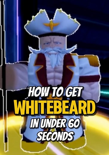 How to Unlock Whitebeard in Anime Vanguards