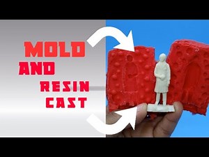 How to mold and resin cast miniatures the easy way