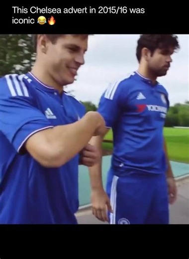 This Chelsea advert in 2015/16 was iconic #football #goviral #soccer #donsheve #chelsea