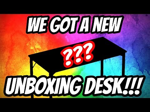NEW UNBOXING DESK!!! ODK Computer Desk 55" REVIEW