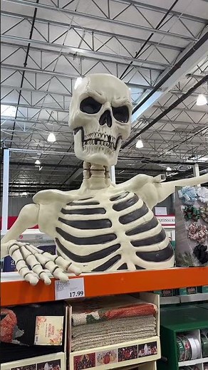 Gigantor skeleton now at Costco #costcofinds #shoppingvlog #summerween