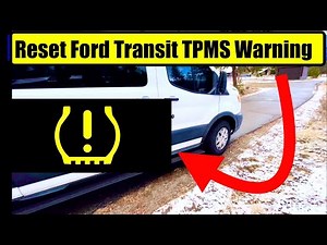 How To Reset Low Tire Pressure Ford Truck Van