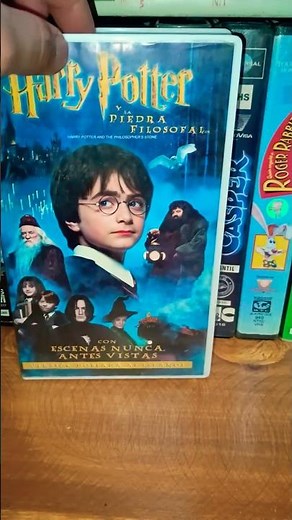 Harry Potter 1 En VHS #harrypotter #vhs #retro #warnerbros #peliculas