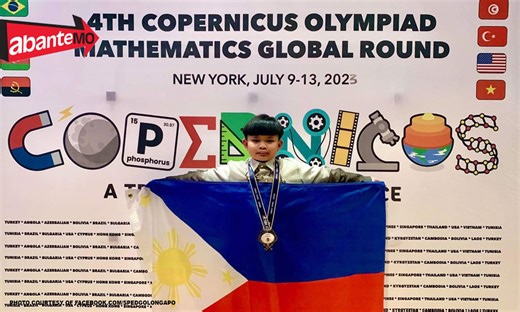 Batang pinoy, wagi sa Int'l Math Olympiad sa New York!