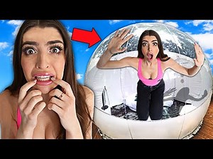 I QUARANTINED MYSELF IN A BUBBLE FOR 24 HOURS (WORST NIGHT OF MY LIFE)