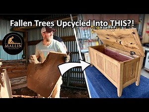 Upcycled Cedar Chest – Handmade Heirloom from Fallen Oak & Cedar