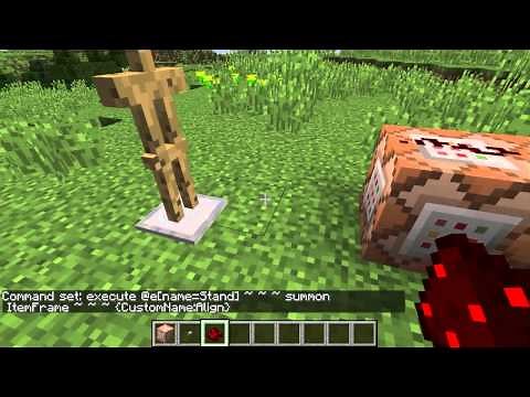 Advanced Commands Tutorial: Centering an ArmorStand or Other Entity in a Block