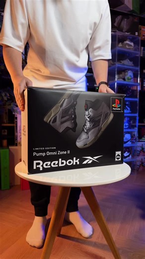 Grégoire Vaquez on Instagram: "🎮👟 The Reebok Pump Omni Zone II x PlayStation 30th Anniversary kicks have landed. Been waiting for these with serious impatience and opening the box feels like unlocking a legendary achievement. More than sneakers, it’s 30 years of gaming nostalgia in one pair. Let’s press play! ✨ #PlayStation #ReebokPump #Sneakerhead #RetroGaming #GamerLife #30thAnniversary #Unboxing #LimitedEdition #Kickstagram #gamingnostalgia"