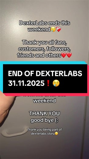 I started this business in May 2025 because I watched so much dexter and I liked doing online shopping. I was the first Dexter store that sold versatile, I made the first successful drops and even got orders. it was the best thing that ever happened. thank you to all of you who have been along for the ride. now it's just time to move on in life, to a new business. I'm leaving the dexterlabs user here, not deleting it. if you still want to be in touch with me, follow @𝐋𝐮𝐧𝐱𝐲™ , it's an editin
