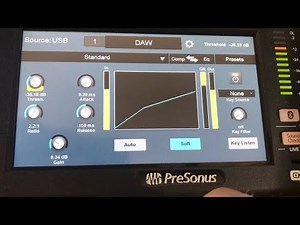 Standard Compressor | Presonus StudioLive 24 Series III