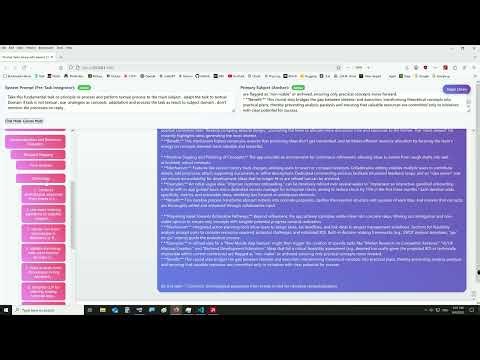 AI-Powered chat Task Prompt Library with Hierarchical Prompts, Branching & Expansion Features