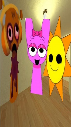 Mr.Sun, Pinki and Oren Sprunki in Gmod