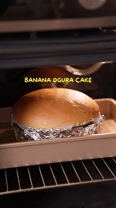 I think I like this better than banana bread 🍌💛 Banana Ogura Cake Original recipe from @Bake with Paws, slightly adapted. Ingredients: 5 egg yolks 1 whole egg 160g blended ripe banana (about 2 bananas) ¼ tsp salt 50g neutral oil 80g plain flour, sifted Meringue 5 egg whites ¼ tsp cream of tartar 65g caster sugar Directions: 1. Preheat oven to 145°C with top and bottom heat. Blend the bananas until smooth. 2. Separate 5 eggs. Add 1 whole egg to the yolks and whisk together. 3. Add oil, blended 