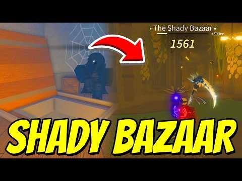 How To UNLOCK SHADY BAZAAR In Fisch! Roblox