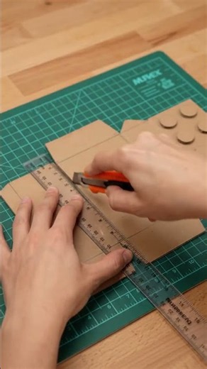 how to make crafts from used cardboard #lego#block