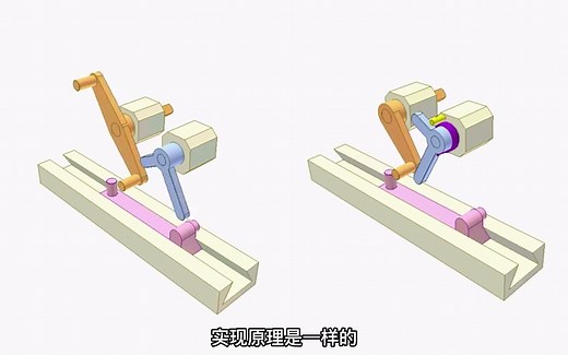 机械机构中常见的往复运动：两种横向往复运动机构的对比