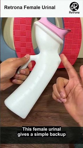 Retrona Female Urinal - Have comfort and peace of mind #seniorcare #caregiver #healthandwellness