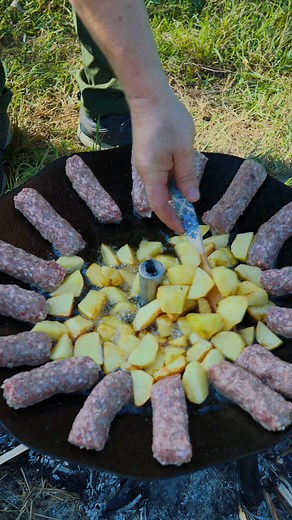 23K views · 236 reactions | Mititei la disc #cooking #outdoorcooking #foodlover #mancareladisc | Outdoor Cooking Adventure | Facebook