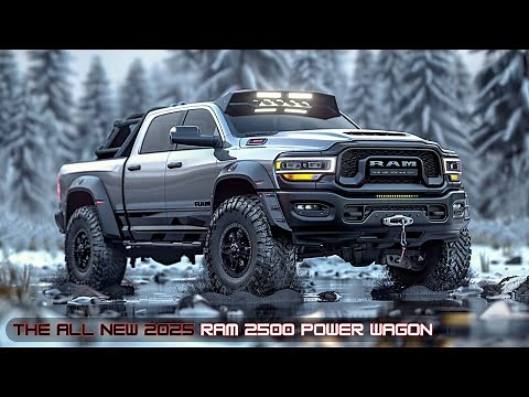 2025 RAM 2500 Power Wagon: The Ultimate Off-Road Heavy Duty Pickup!