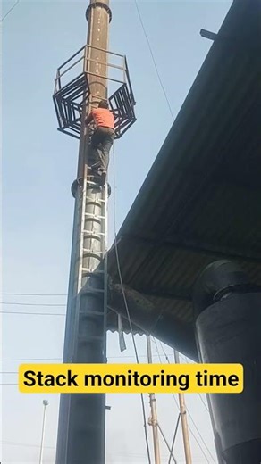 Stack monitoring| Air pollution| #stack #monitoring #airpollution #apcd #airquality #chimney #port
