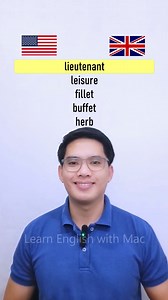 US vs UK pronunciation #English #englishlearning #englishlanguage #englishvocabulary #englishgrammar #englishonline #englishtips #IELTS #TOEFL #TOEIC #ingles #tefl #EFL #tesol #esl #learnenglish #vocabulary #englishvocabulary | Learn English with Mac