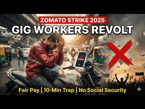 Zomato Workers Strike 2026 | Gig Economy Crisis | Complete Analysis