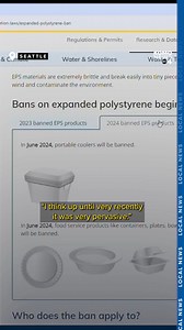 4.4K views · 22 reactions | A ban on expanded polystyrene foam,...