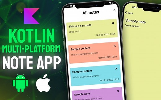 使用KMM构建一个整洁架构的跨平台笔记APP | (Android   iOS)