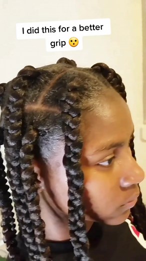 How to Fake Knotless Jumbo Box Braids - Step-by-Step Tutorial